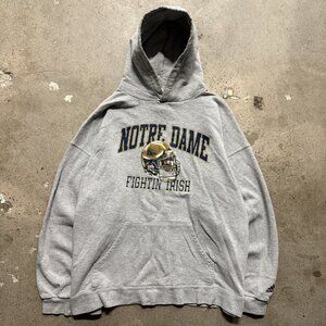Vintage Adidas Notre Dame Fightin’ Irish Men’s XL Extra Large Hoodie Sweatshirt